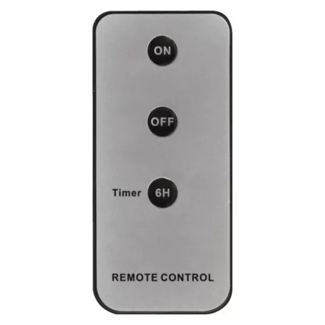 LED dekoráció – 3x viaszgyertya, 3x 3x AAA, beltéri, vintage, távirányító