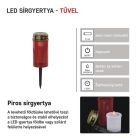 LED temetői mécses leszúrható, 25 cm, 2x AA, kültéri és beltéri, vintage