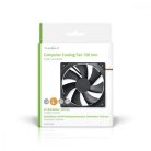 DC ventilátor | DC | Ventilátor méret: 120 mm | 3-Pin | 19.2 dBA | Fekete