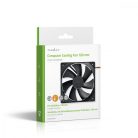 DC ventilátor | DC | Ventilátor méret: 120 mm | 3-Pin | 19.2 dBA | Fekete