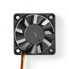   DC ventilátor | DC | Ventilátor méret: 40 mm | 3-Pin | 27.9 dBA | Fekete
