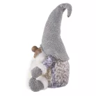 LED karácsonyi manó, 35 cm, 3× AA, beltérre, meleg fehér