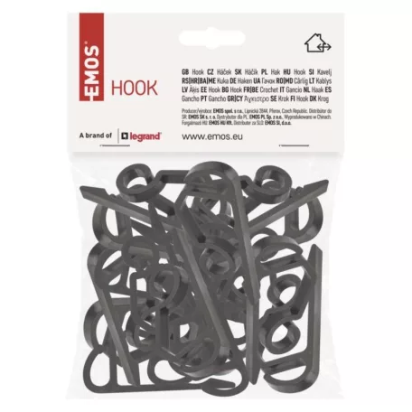 Karácsonyi világításhoz való akasztó, kültéri és beltéri használatra