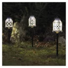 LED dekoráció – leszúrható lámpák fehér, kültéri és beltéri, hideg fehér