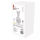 LED kerámia angyal, 29 cm, 2x AA, meleg fehér, időzítő