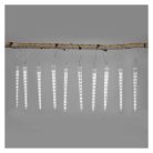 LED karácsonyi fényfüzér – 10x jégcsap, 3,6 m, kültéri és beltéri, hideg fehér