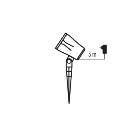 LED karácsonyi dekoráció projektor – hópelyhek, kültéri és beltéri, fehér