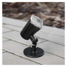 LED karácsonyi dekoráció projektor – hópelyhek, kültéri és beltéri, fehér