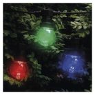 LED fényfüzér – 10x party égő, 5 m, kültéri és beltéri, többszínű