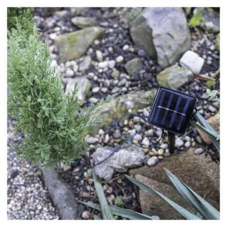 LED gallyak napelemmel, kültéri és beltér, meleg fehér