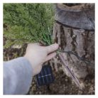 LED gallyak napelemmel, kültéri és beltér, meleg fehér