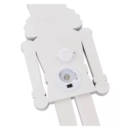 LED Diótörő katona, 29 cm, 1x CR2032, meleg fehér