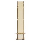 LED-es fa karácsonyi tájkép, 23,5 cm, 2x AA, beltéri, meleg fehér, időzítő