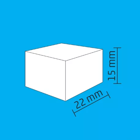 Home DECO 5 dekoráció szett, kocka alakú, 50 db, Ø5 mm-es LED-re, kül- és beltéri kivitel