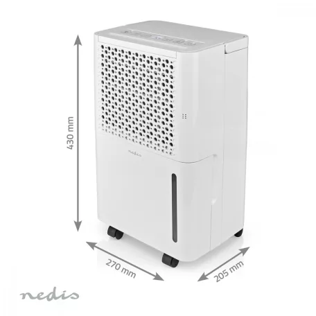 NEDIS smart páramentesítő DEHU10WT páraelszívó, párafaló - 39db-s szuper csendes párátlanító 10-15liter/nap smartlife 3L tartály