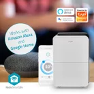 NEDIS smart páramentesítő DEHU30WTW páraelszívó, okos párafaló - wifi párátlanító 30-50liter/nap SmartLife | Wi-Fi | 30 l/Nap | Párátlanítás | Android™ / IOS | Állítható higrosztát | 210 m³/h