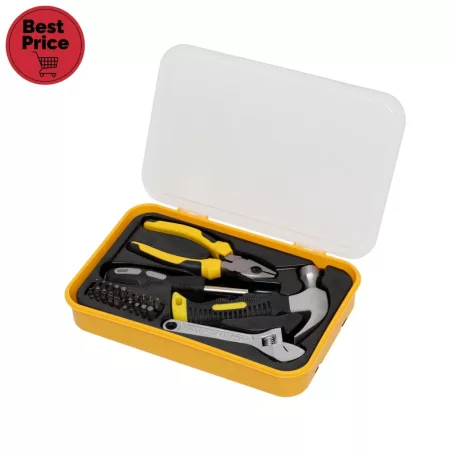 Home DE418679 szerszámkészlet, mágneses csavarhúzó, 20 bitfej, többféle szerszám, 24 darabos