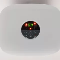   Home DHM 10LR párátlanító, ajánlott szobaméret max. 20 m2, 10 liter párátlanító kapacitás, R290 töltőgáz, 2,2 literes víztartály, 5 üzemmód