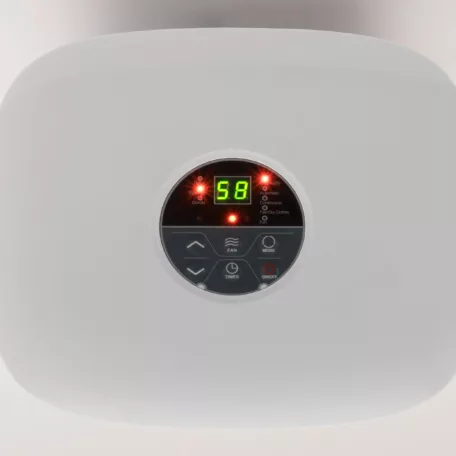 Home DHM 10LR párátlanító, ajánlott szobaméret max. 20 m2, 10 liter párátlanító kapacitás, R290 töltőgáz, 2,2 literes víztartály, 5 üzemmód