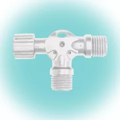   Home DLT T-elosztó fényfüzérhez, Home DLI, Home DLF termékcsaládhoz, kül- és beltéri kivitel, fehér