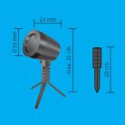 Lézerprojektor, mozgófényű