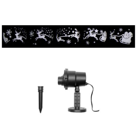 Home DL IP 6 LED projektor, kül- és beltéri kivitel, vetítési távolság 15 m, 5W