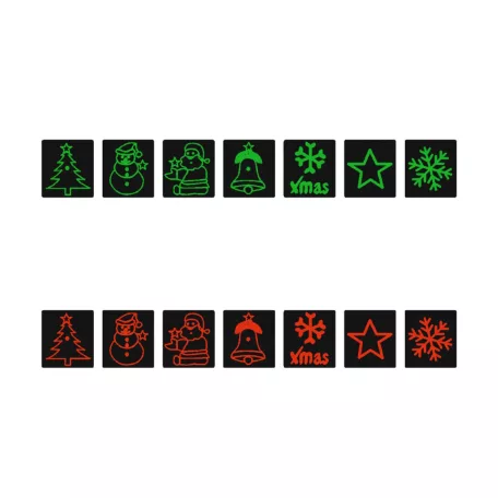 Home DL IP 8 lézerprojektor, 8 fényeffekt, piros és zöld lézer, 3 lábú állvány, IP44, kültéri, beltéri