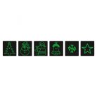 Lézer projektor, karácsonyi fényeffekt, 230V