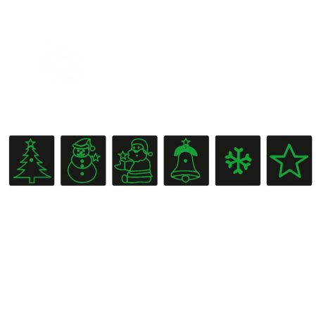 Lézer projektor, karácsonyi fényeffekt, 230V