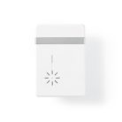 Vezeték nélküli csengő készlet | Elemes Áramellátás | 3 V DC | 1x CR2032 | Hangerő: 80 dB | Jeltartomány: 300 m | IP44 | 36 Dallam | 1 Vevő | Fehér