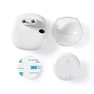 Vezeték nélküli csengő készlet | Hálózati Áramellátás | 220 - 240 V AC 50 Hz | 1x CR2032 | Hangerő: 80 dB | Jeltartomány: 300 m | IP44 | Állítható hangerő | 36 Dallam | 1 Vevő | Fehér