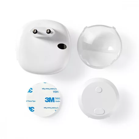 Vezeték nélküli csengő készlet | Hálózati Áramellátás | 220 - 240 V AC 50 Hz | 1x CR2032 | Hangerő: 80 dB | Jeltartomány: 300 m | IP44 | Állítható hangerő | 36 Dallam | 1 Vevő | Fehér