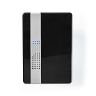 Vezeték nélküli csengő készlet | Hálózati Áramellátás | 220 - 240 V AC 50 Hz | 1x CR2032 | Hangerő: 80 dB | Jeltartomány: 300 m | IP44 | Állítható hangerő | 36 Dallam | 1 Vevő | Fekete