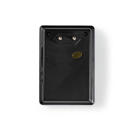 Vezeték nélküli csengő készlet | Hálózati Áramellátás | 220 - 240 V AC 50 Hz | 1x CR2032 | Hangerő: 80 dB | Jeltartomány: 300 m | IP44 | Állítható hangerő | 36 Dallam | 1 Vevő | Fekete