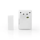 Vezeték nélküli csengő készlet | Hálózati Áramellátás | 220 - 240 V AC 50 Hz | 1x CR2032 | Hangerő: 80 dB | Jeltartomány: 300 m | IP44 | Állítható hangerő | 36 Dallam | 1 Vevő | Fehér