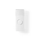Vezeték nélküli csengő készlet | Hálózati Áramellátás | 220 - 240 V AC 50 Hz | 1x CR2032 | Hangerő: 80 dB | Jeltartomány: 300 m | IP44 | Állítható hangerő | 36 Dallam | 1 Vevő | Fehér