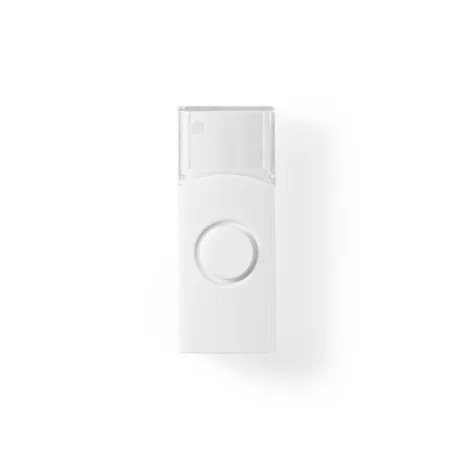 Vezeték nélküli csengő készlet | Hálózati Áramellátás | 220 - 240 V AC 50 Hz | 1x CR2032 | Hangerő: 80 dB | Jeltartomány: 300 m | IP44 | Állítható hangerő | 36 Dallam | 1 Vevő | Fehér