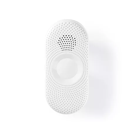 Vezeték nélküli csengő készlet | Hálózati Áramellátás | 220 - 240 V AC 50 Hz | 1x CR2032 | Hangerő: 80 dB | Jeltartomány: 300 m | IP44 | Állítható hangerő | 36 Dallam | 1 Vevő | Fehér / Szürke