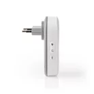 Vezeték nélküli csengő készlet | Hálózati Áramellátás | 220 - 240 V AC 50 Hz | 1x CR2032 | Hangerő: 80 dB | Jeltartomány: 300 m | IP44 | Állítható hangerő | 36 Dallam | 1 Vevő | Fehér / Szürke