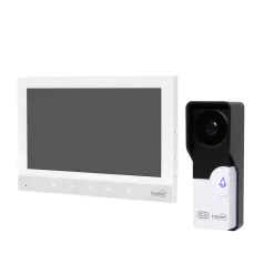   HOME DPV260 7 colos videó-kaputelefon szett, éjszakai kameramóddal, 30 féle csengetési dallammal, kitekintő funkcióval, érintőgombokkal
