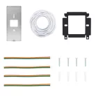 Home DPV SMART video kaputelefon, 7 érintőképernyő, IP65, AHD kamera, mozgásérzékelő, RFID, bővíthető, InterCom, Smart Life, Tuya Smart"