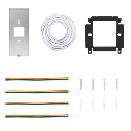 Home DPV SMART video kaputelefon, 7 érintőképernyő, IP65, AHD kamera, mozgásérzékelő, RFID, bővíthető, InterCom, Smart Life, Tuya Smart"