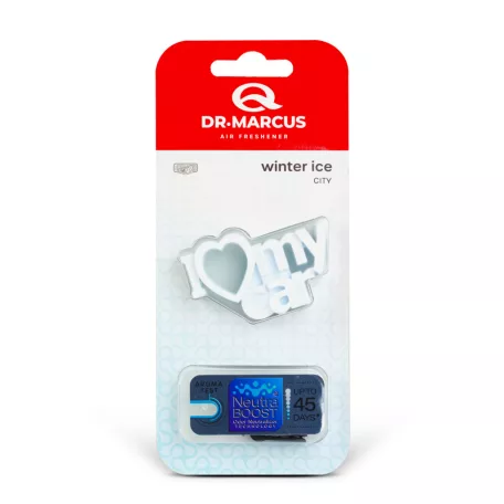 Dr. Marcus CITY I LOVE MY CAR WINTER ICE Illatosító