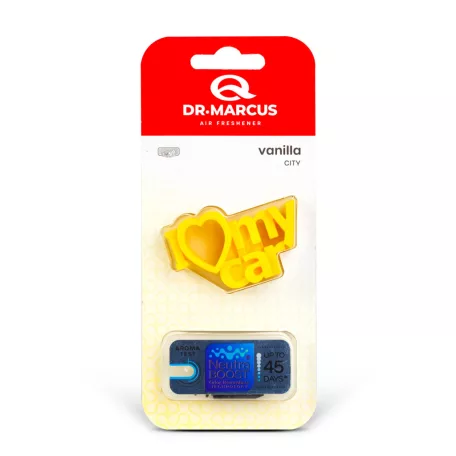 Dr. Marcus CITY I LOVE MY CAR VANILLA Illatosító