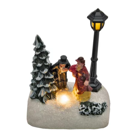 LEDes karácsonyi asztali dísz