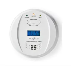   Nedis Elemes szénmonoxid érzékelő, CO riasztó, 10 év élettartam (DTCTCO40WT) szén-monoxid riasztó, Professzionális szénmonoxid jelző