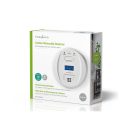 Nedis Elemes szénmonoxid érzékelő, CO riasztó, 10 év élettartam (DTCTCO40WT) szén-monoxid riasztó, Professzionális szénmonoxid jelző