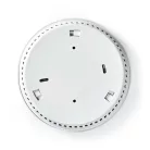 Füst és szén-monoxid riasztó | Elemes Áramellátás | Akkumulátor üzemidő: 10 év | EN 14604 | Teszt gombbal | 85 dB | ABS | Fehér