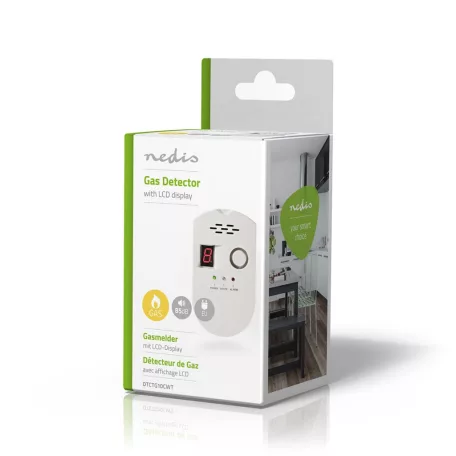 Gázriadó | Hálózati Áramellátás | 85 dB | Fehér