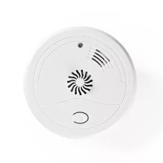   hő riasztás | Elemes Áramellátás | Akkumulátor üzemidő: 1 év | Teszt gombbal | 85 dB | ABS | Fehér